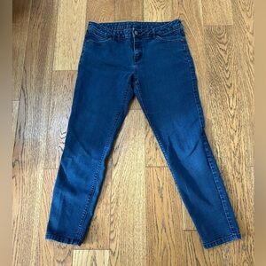 Simply Vera Vera Wang Dark Blue Skinny Jeans